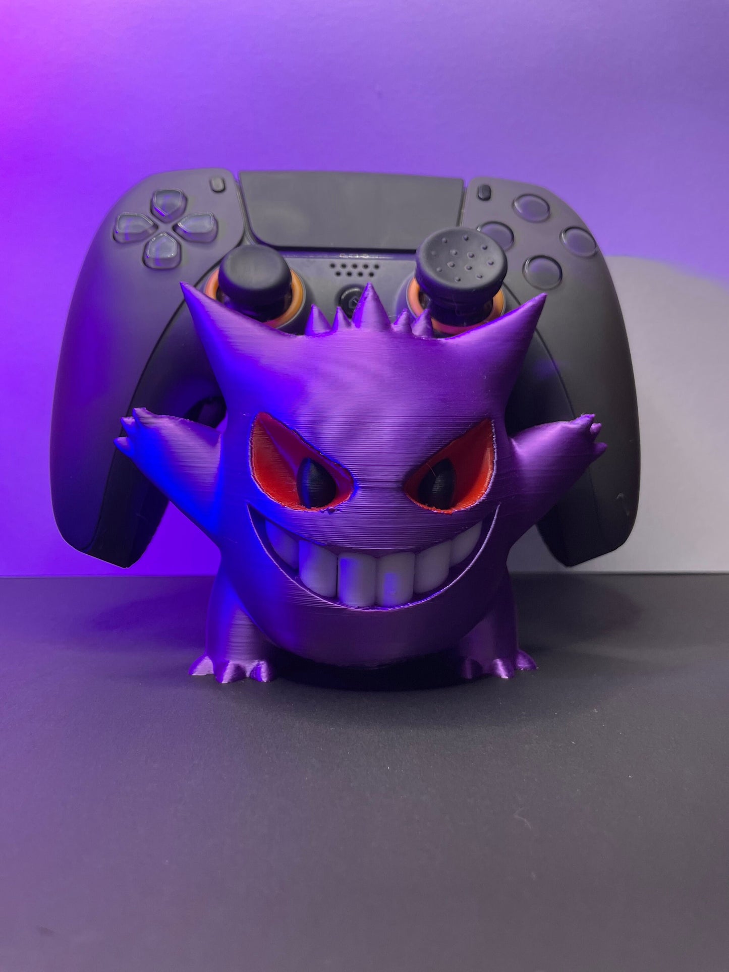 Multicolored Pokémon Gengar hand controller holder fits all sizes! ps4, NOT ASSOCIATED with Pokemon Xbox , controller