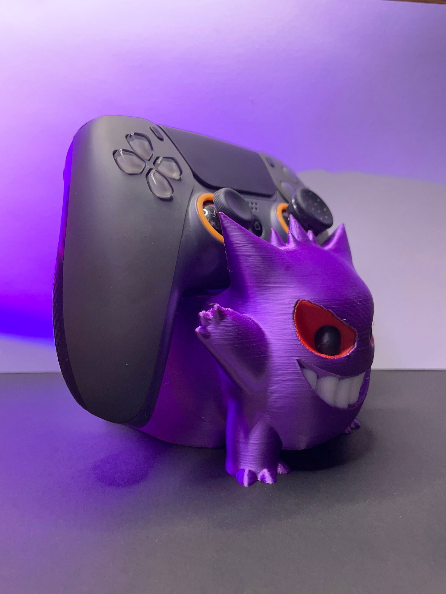 Multicolored Pokémon Gengar hand controller holder fits all sizes! ps4, NOT ASSOCIATED  with Pokemon Xbox , controller