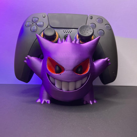 Multicolored Pokémon Gengar hand controller holder fits all sizes! ps4, NOT ASSOCIATED  with Pokemon Xbox , controller